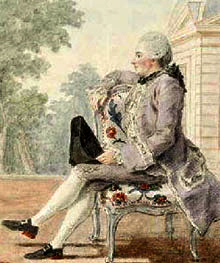 Charles François Casimir de Saulx- en 1763 - par Carmontelle